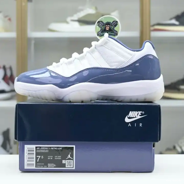 11 Jordan Air Blue” Jordan Kimikick Low“Diffused 0415